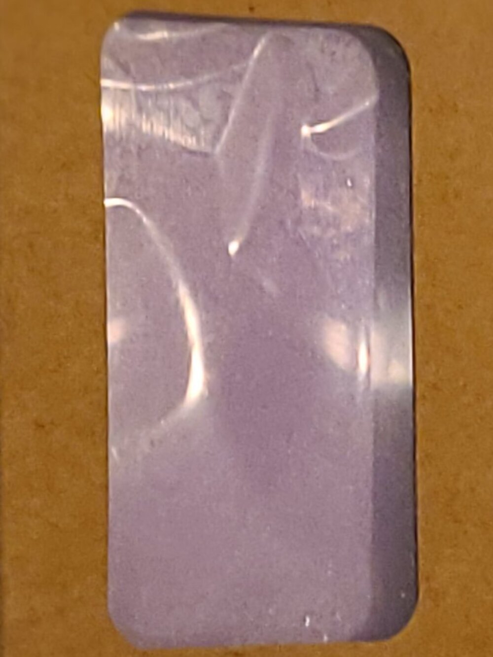 Lavender Heritage Block Hand Poured Goat Milk Soap Bar (Single Bar)